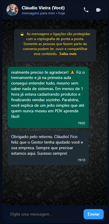 Depoimento cliente 3